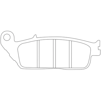 Disc Brake Pad by HAWK PERFORMANCE - HMC5004 pa4