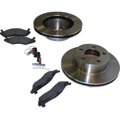Disc Brake Pad & Rotor Kit by CROWN AUTOMOTIVE JEEP REPLACEMENT - 3251156K pa1