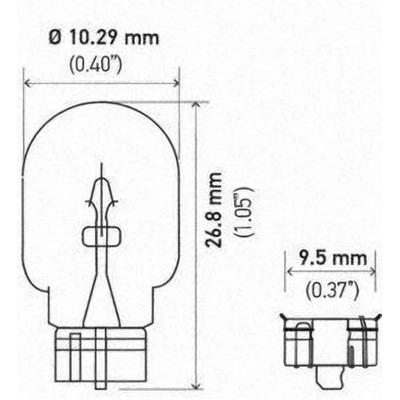 Dome Light by HELLA - 2821TB pa31