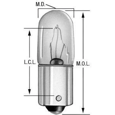 Dome Light (Pack of 10) by WAGNER - 1816 pa43