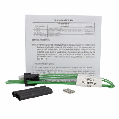 Door Jamb Connector by MOTORCRAFT - WPT1492 pa2