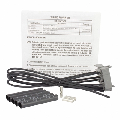 Door Lock Connector by MOTORCRAFT - WPT527 pa4