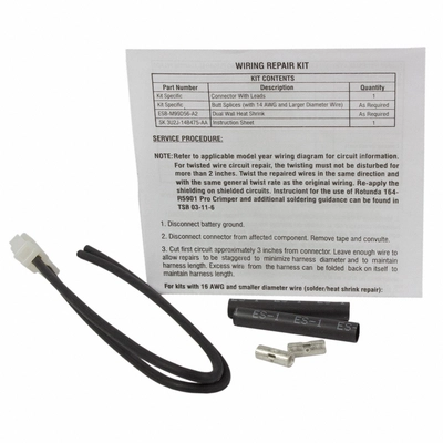 Door Lock Connector by MOTORCRAFT - WPT980 pa5