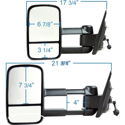 Door Mirror by K SOURCE/FIT SYSTEM - 62147-48G pa3