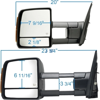 Door Mirror by K SOURCE/FIT SYSTEM - 70103-04T pa2