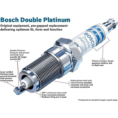 BOSCH - 8104 - Double Platinum Plug pa7