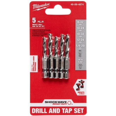 MILWAUKEE - 48-89-4874 -  Impact Drill and Tap Bit Set pa2