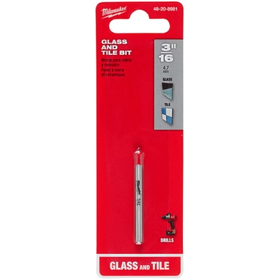 MILWAUKEE - 48-20-8981 - Glass and Tile Bit Set pa2