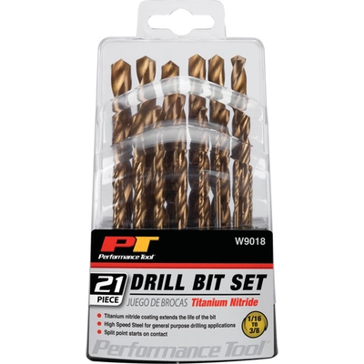 Drill Bit by PERFORMANCE TOOL - W9018 pa2
