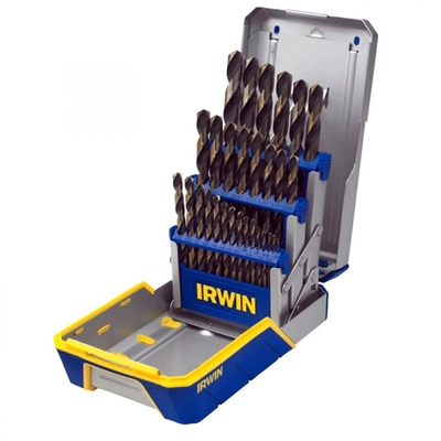 IRWIN - 3018005 - Drill Bit Set, High-Speed Steel, 29-Piece pa2