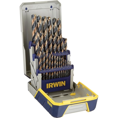 IRWIN - 3018005 - Drill Bit Set, High-Speed Steel, 29-Piece pa4