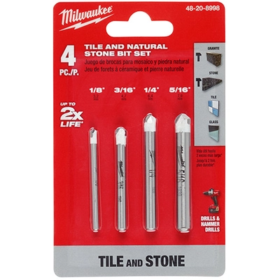 MILWAUKEE - 48-20-8998 - Tile and Natural Stone Bit Set pa2