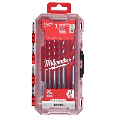 MILWAUKEE - 48-20-9052 - Carbide Hammer Drill Bit Kit pa2