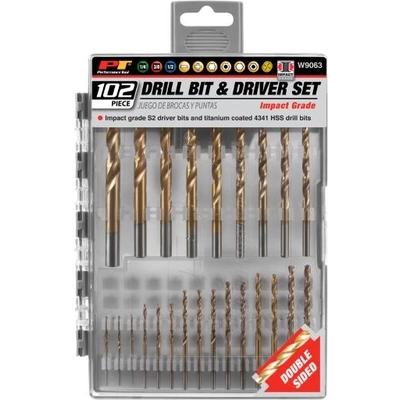 Drill/Driver Kit by PERFORMANCE TOOL - W9063 pa1