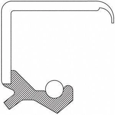 Drive Axle Pinion Seal by NATIONAL OIL SEALS - 710591 pa2
