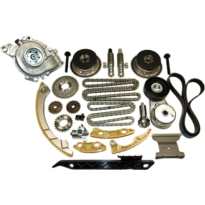 CLOYES GEAR INC - 9-4201SAK6 - Engine Timing Chain and Accessory Drive Belt Kit with Water Pump pa1