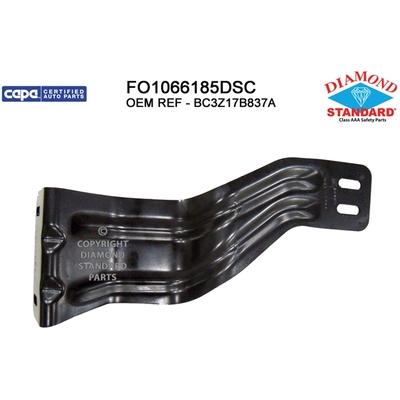 Driver Side Front Bumper Bracket - FO1066185DSC pa1