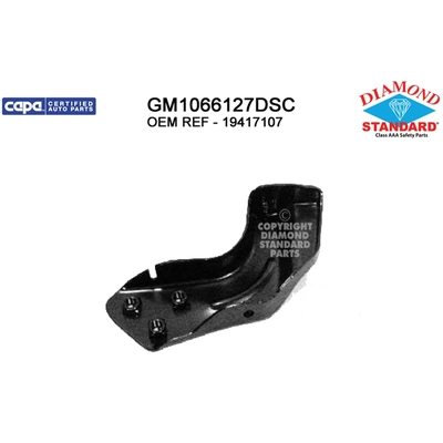 Driver Side Front Bumper Bracket - GM1066127DSC pa1