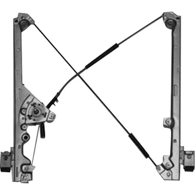 Driver Side Front Door Glass Regulator by SHERMAN PARTS - 901-910L pa1