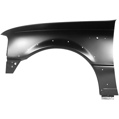 Driver Side Front Fender Assembly by SHERMAN PARTS - 576B-31L pa1