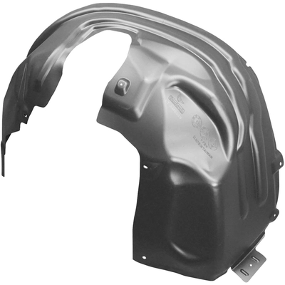 Driver Side Front Fender Inner Panel - CH1248211 pa1