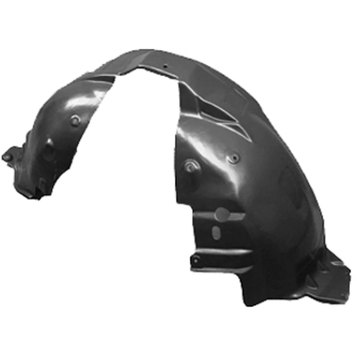 Driver Side Front Fender Inner Panel by SHERMAN PARTS - 411-24L pa2