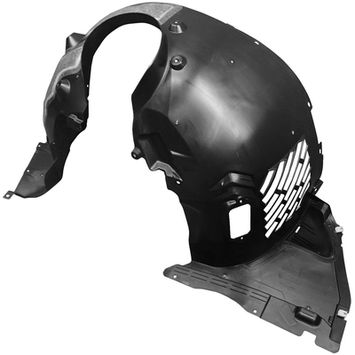 Driver Side Front Fender Inner Panel by SHERMAN PARTS - BMX116-24-1 pa1