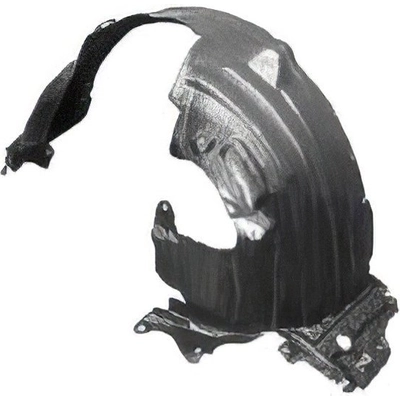 Driver Side Front Fender Inner Panel - HO1248208 pa1