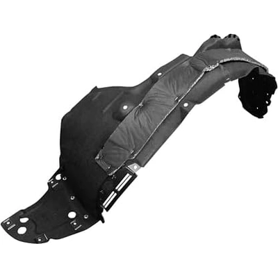 Driver Side Front Fender Inner Panel - HO1248212 pa1
