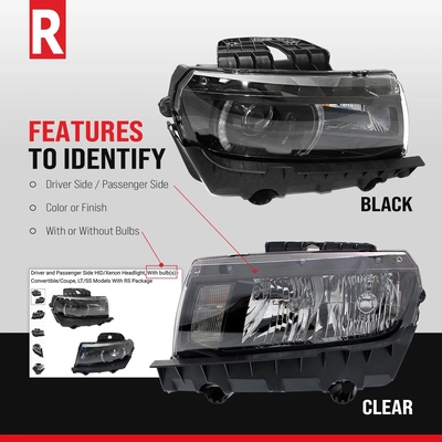 Driver Side Headlamp Assembly Composite - CH2502255 pa2