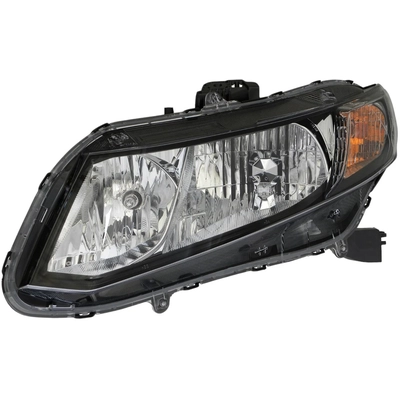 Driver Side Headlamp Assembly Composite by EAGLE EYES LIGHTS - HD593-B121L pa4