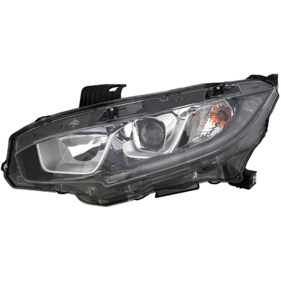 Driver Side Headlamp Assembly Composite by EAGLE EYES LIGHTS - HD675-B101L pa2
