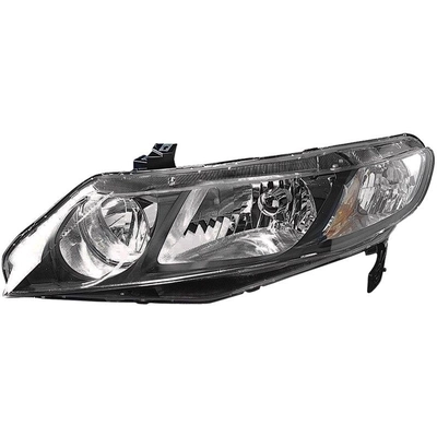 Driver Side Headlamp Assembly Composite - HO2502127V pa2