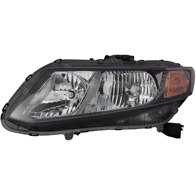 Driver Side Headlamp Assembly Composite - HO2502150C pa2