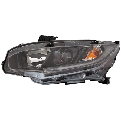 Driver Side Headlamp Assembly Composite - HO2502192C pa2