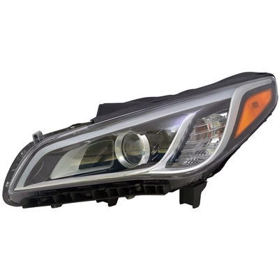 Driver Side Headlamp Assembly Composite - HY2502184C pa2