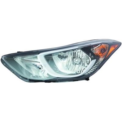 Driver Side Headlamp Assembly Composite - HY2502187C pa1