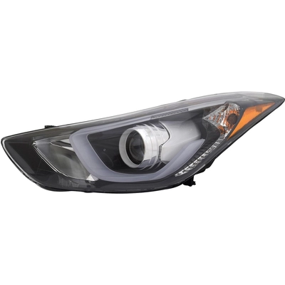 Driver Side Headlamp Assembly Composite - HY2502188 pa1