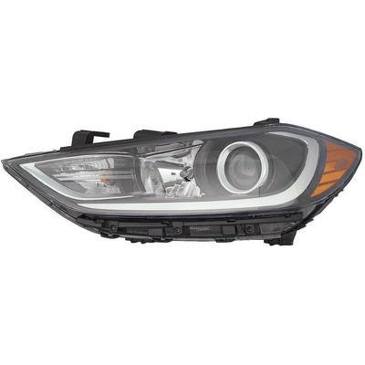 Driver Side Headlamp Assembly Composite - HY2502210C pa2