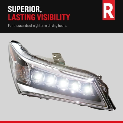 Driver Side Headlamp Assembly Composite - KI2502175 pa3