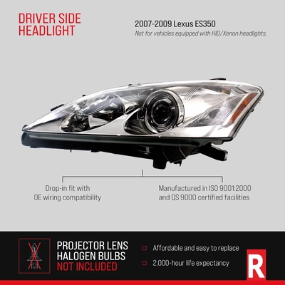Driver Side Headlamp Assembly Composite - LX2502134 pa10