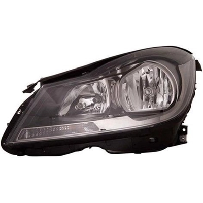 Driver Side Headlamp Assembly Composite - MB2502186C pa2