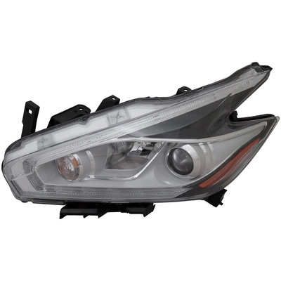 Driver Side Headlamp Assembly Composite by SHERMAN PARTS - 1651C-150-1 pa1