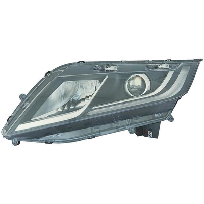 Driver Side Headlamp Assembly Composite by SHERMAN PARTS - HOODYS18A-150-1 pa1