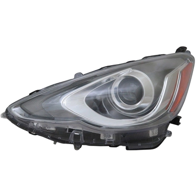Driver Side Headlamp Assembly Composite - TO2502236C pa2
