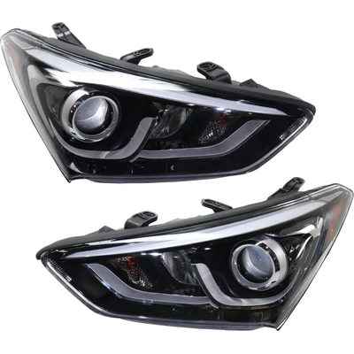 Driver Side Headlamp Assembly Composite - HY2502205C pa1