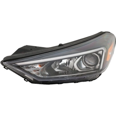 Driver Side Headlamp Assembly Composite - HY2502235C pa1