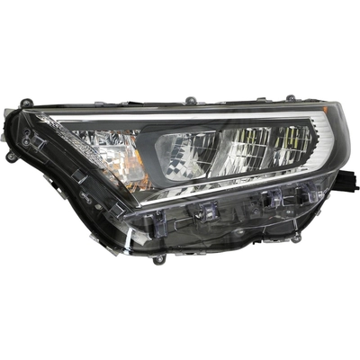 Driver Side Headlamp Assembly Composite - TO2502275 pa6