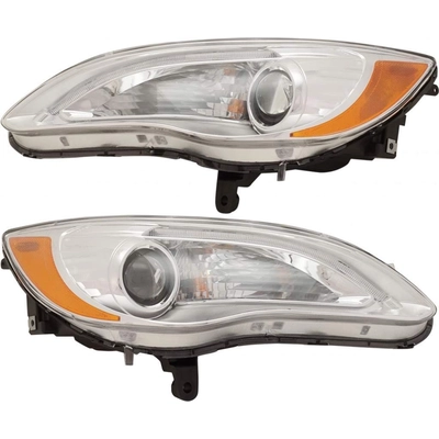Driver Side Headlamp Lens/Housing - CH2518140 pa4