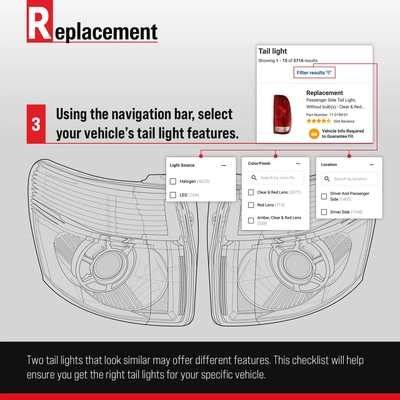 Driver Side Outer Taillamp Assembly - AU2804109 pa12